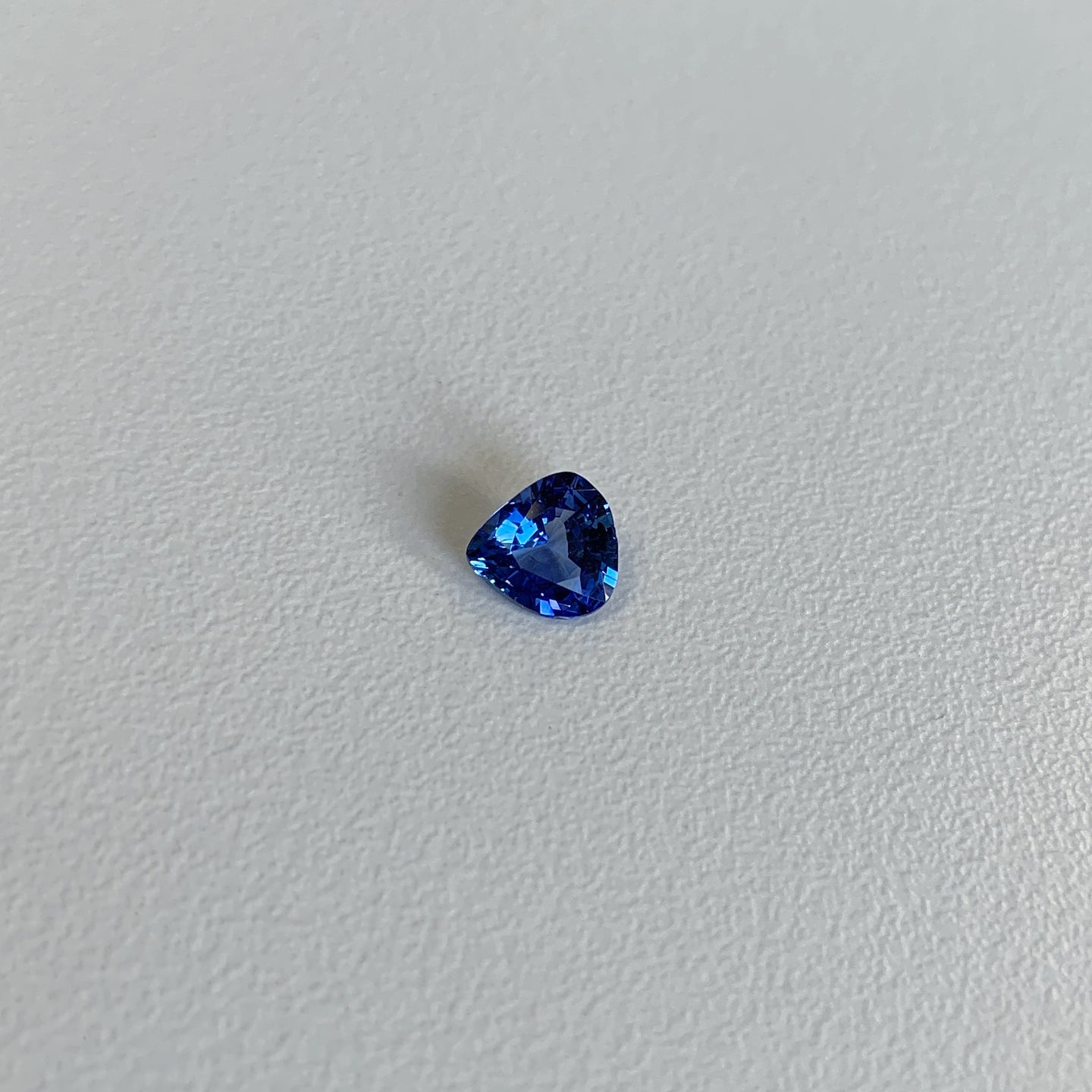 0.72ct Trillion Cut, Blue Sapphire