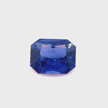 Load and play video in Gallery viewer, 1.00 ct. Radiant Blue Sapphire
