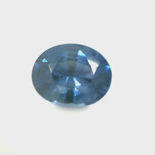Load and play video in Gallery viewer, 2.78 ct. EGL Certified Unheated Oval Blue Sapphire
