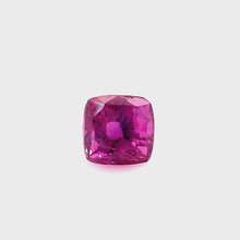 Load and play video in Gallery viewer, 1.04 ct. Cushion Pink Sapphire