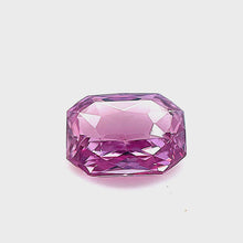 Load and play video in Gallery viewer, 1.24 ct. Radiant Cut Pink Sapphire
