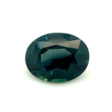 Load image into Gallery viewer, 2.18 ct. Oval Bluish Green Sapphire