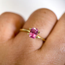 Load image into Gallery viewer, 1.39 ct. Radiant Cut Pink Sapphire