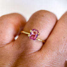 Load image into Gallery viewer, 1.24 ct. Radiant Cut Pink Sapphire
