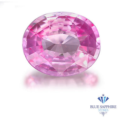 1.82 ct. Unheated Oval Cut Pink Sapphire