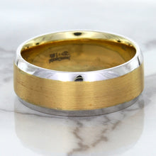 Load image into Gallery viewer, 18K White & Rose Gold Band