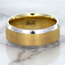 Load image into Gallery viewer, 18K White & Rose Gold Band