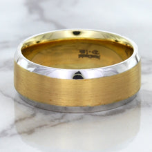 Load image into Gallery viewer, 18K White & Rose Gold Band