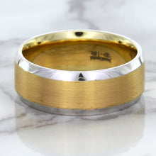 Load image into Gallery viewer, 18K White & Rose Gold Band