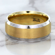 Load image into Gallery viewer, 18K White & Rose Gold Band