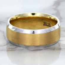 Load image into Gallery viewer, 18K White & Rose Gold Band