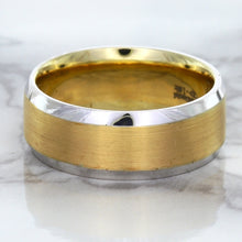 Load image into Gallery viewer, 18K White & Rose Gold Band