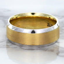 Load image into Gallery viewer, 18K White & Rose Gold Band