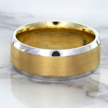 Load image into Gallery viewer, 18K White & Rose Gold Band