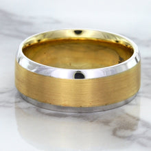 Load image into Gallery viewer, 18K White & Rose Gold Band