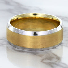 Load image into Gallery viewer, 18K White & Rose Gold Band