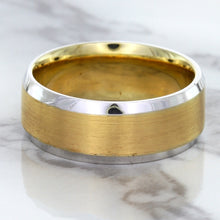 Load image into Gallery viewer, 18K White & Rose Gold Band