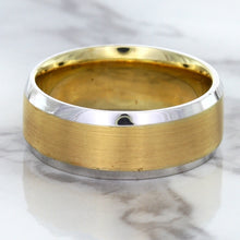 Load image into Gallery viewer, 18K White & Rose Gold Band