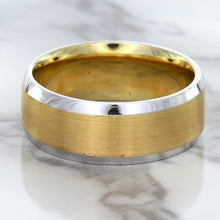 Load image into Gallery viewer, 18K White & Rose Gold Band