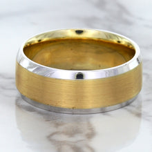 Load image into Gallery viewer, 18K White & Rose Gold Band