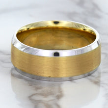 Load image into Gallery viewer, 18K White & Rose Gold Band