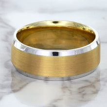 Load image into Gallery viewer, 18K White & Rose Gold Band