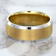 Load image into Gallery viewer, 18K White & Rose Gold Band