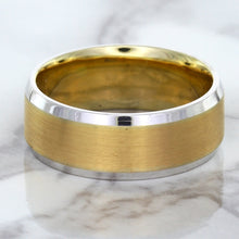 Load image into Gallery viewer, 18K White & Rose Gold Band