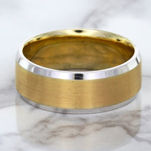 Load image into Gallery viewer, 18K White & Rose Gold Band