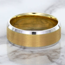 Load image into Gallery viewer, 18K White & Rose Gold Band