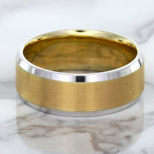 Load image into Gallery viewer, 18K White & Rose Gold Band