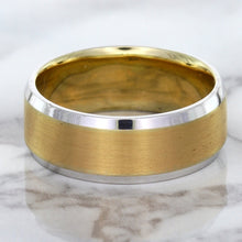 Load image into Gallery viewer, 18K White & Rose Gold Band