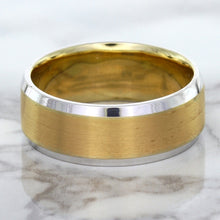 Load image into Gallery viewer, 18K White & Rose Gold Band