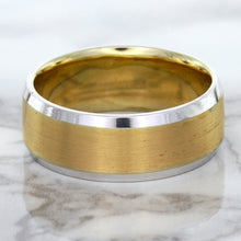 Load image into Gallery viewer, 18K White & Rose Gold Band