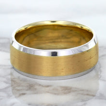 Load image into Gallery viewer, 18K White & Rose Gold Band
