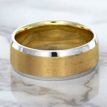 Load image into Gallery viewer, 18K White & Rose Gold Band