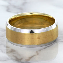 Load image into Gallery viewer, 18K White & Rose Gold Band
