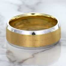 Load image into Gallery viewer, 18K White & Rose Gold Band