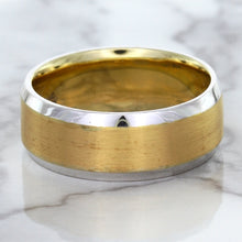Load image into Gallery viewer, 18K White & Rose Gold Band