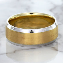 Load image into Gallery viewer, 18K White & Rose Gold Band
