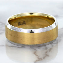 Load image into Gallery viewer, 18K White & Rose Gold Band