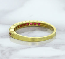Load image into Gallery viewer, 0.35ctw Round Ruby Ring in 18K Yellow Gold