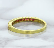 Load image into Gallery viewer, 0.35ctw Round Ruby Ring in 18K Yellow Gold