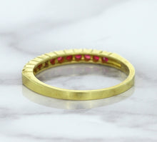 Load image into Gallery viewer, 0.35ctw Round Ruby Ring in 18K Yellow Gold