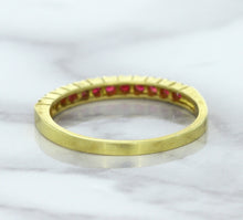 Load image into Gallery viewer, 0.35ctw Round Ruby Ring in 18K Yellow Gold