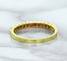 Load image into Gallery viewer, 0.35ctw Round Ruby Ring in 18K Yellow Gold