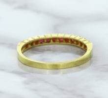Load image into Gallery viewer, 0.35ctw Round Ruby Ring in 18K Yellow Gold