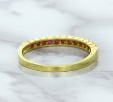 Load image into Gallery viewer, 0.35ctw Round Ruby Ring in 18K Yellow Gold