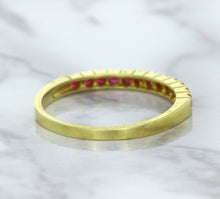 Load image into Gallery viewer, 0.35ctw Round Ruby Ring in 18K Yellow Gold