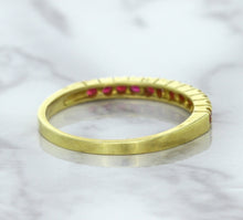 Load image into Gallery viewer, 0.35ctw Round Ruby Ring in 18K Yellow Gold